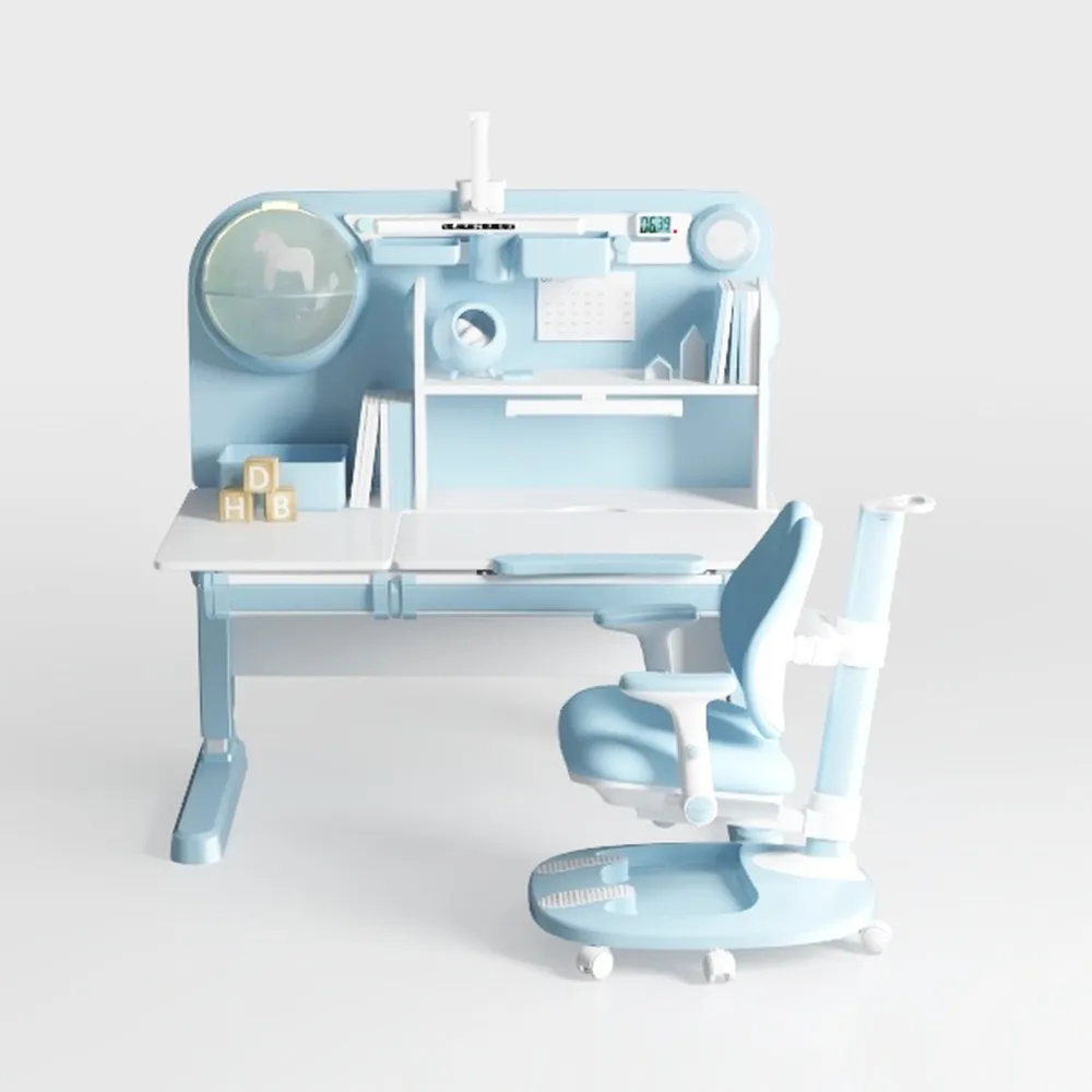 Small Desk, Standing Desk, Desk Chair Set, Widened