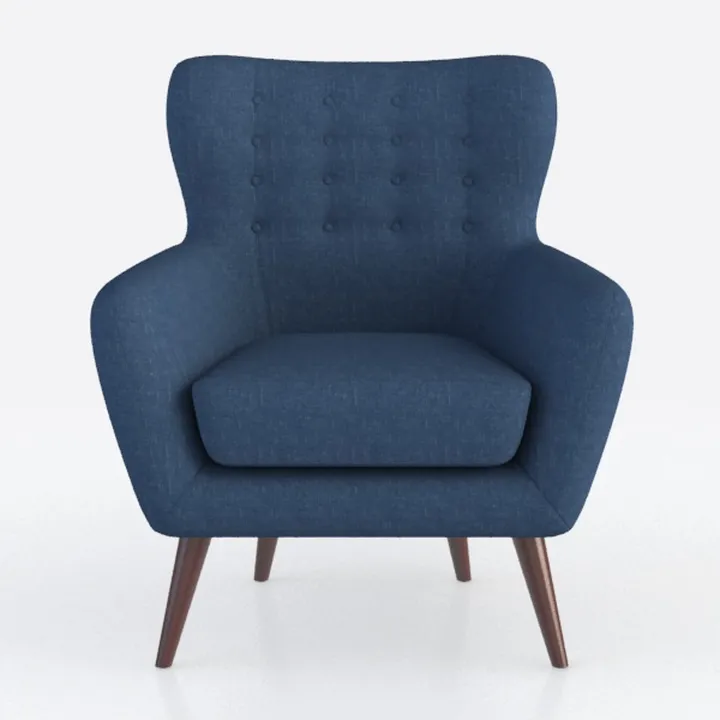 HUIMO Button-Tufted Accent Chairs Set of 2