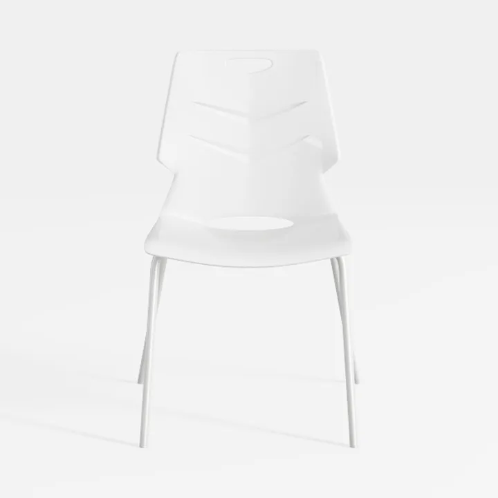 10pcs Folding Chair, Plastic Chairs with 330-Pound