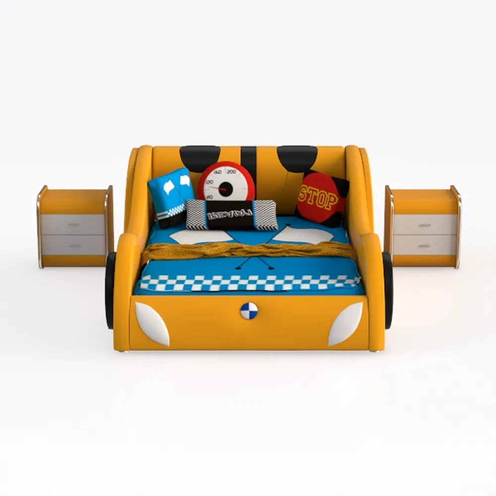 SweetSnuggle Twin Size Race Car-Shaped Platform Be