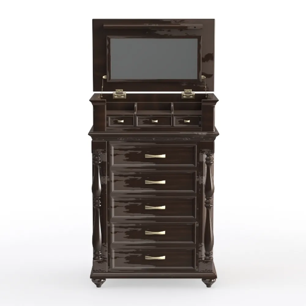 OKD 6-Tier Bookshelf with Storage, 72" Tall