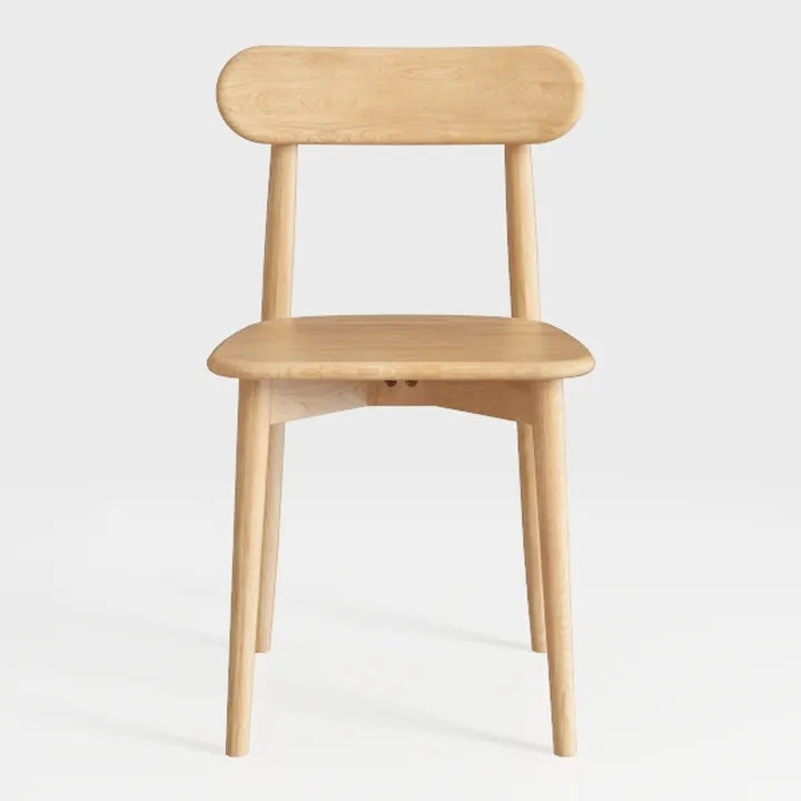 Dining Chairs Set of 2, Solid Oak Wood Dining