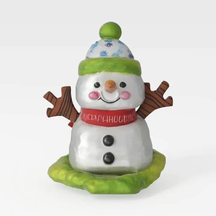 Cuddle Barn - Flurry The Snowman_ai generated