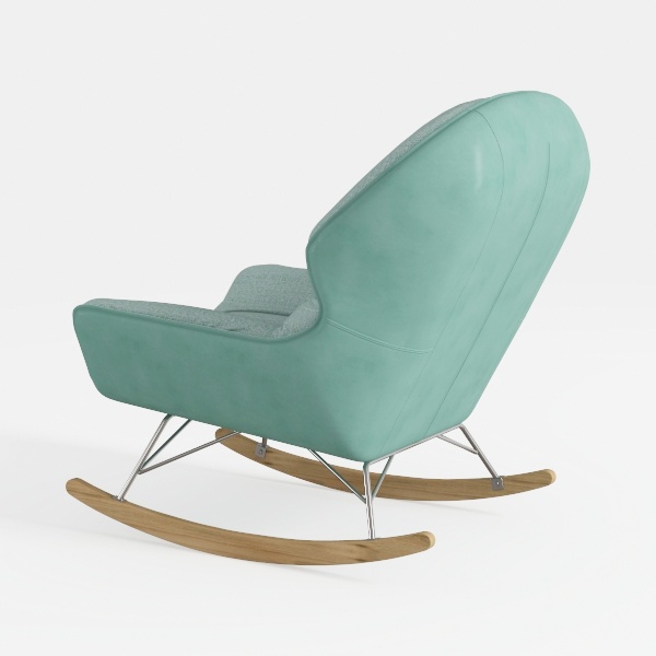 Swivel Chair Low-Back Office Chair Cotton and Line