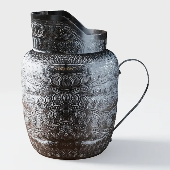 SIDUCAL Ceramic Rustic Farmhouse Vase with