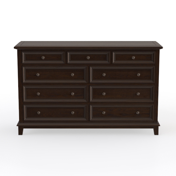 63&#39;&#39; W Long Modern Dresser 9 Drawers with Handles,