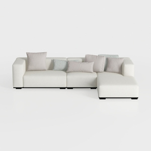 112" Modular Sectional Sofa L-Shaped Couch for