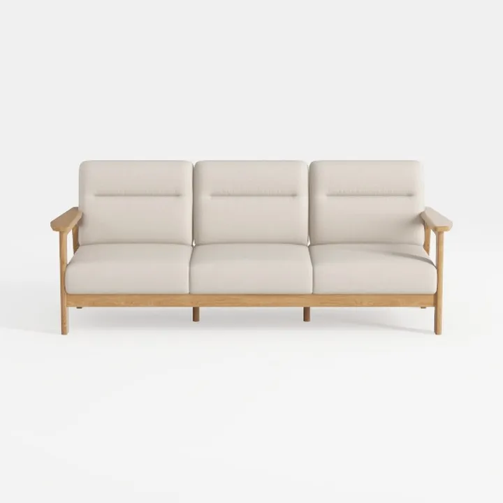 Yaheetech 56.5" W Modern Loveseat 2 Seater Sofa Lu