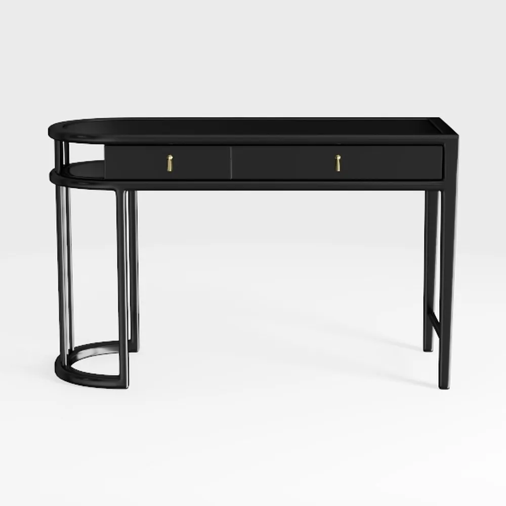 NTC Stream Desk, Modern Wooden Writing Desk with H