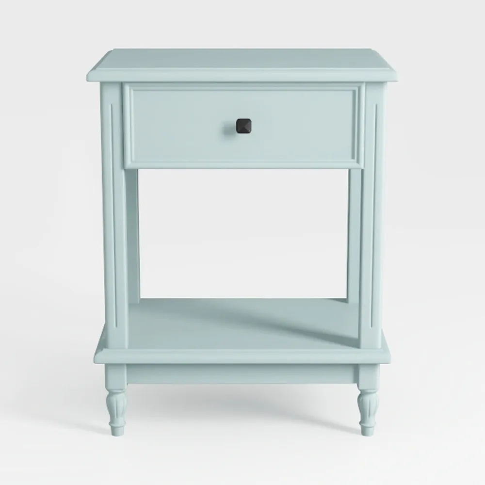 Leick Home 11222 Ironcraft Solid Wood Nightstand