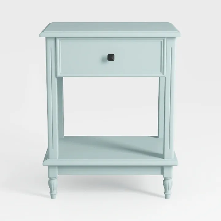 Leick Home 11222 Ironcraft Solid Wood Nightstand