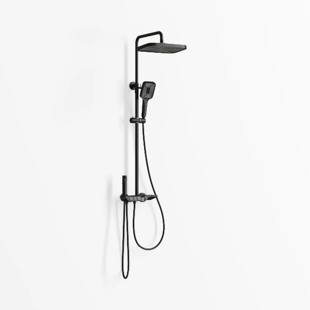 DELTA FAUCET 58410-BL Emerge 18" Angular Shower