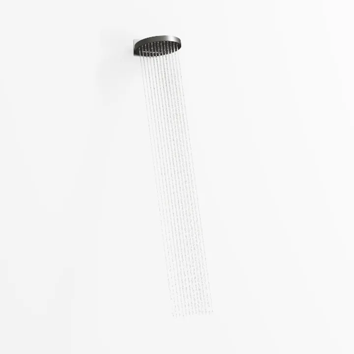 8 In Cylinder Vase - Natural Travertine Textured