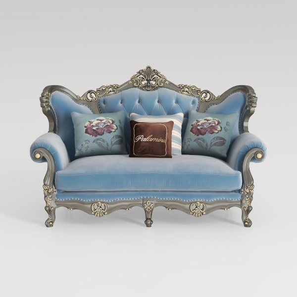 ACME Furniture Ranita Loveseat,Tan Fabric, Champag