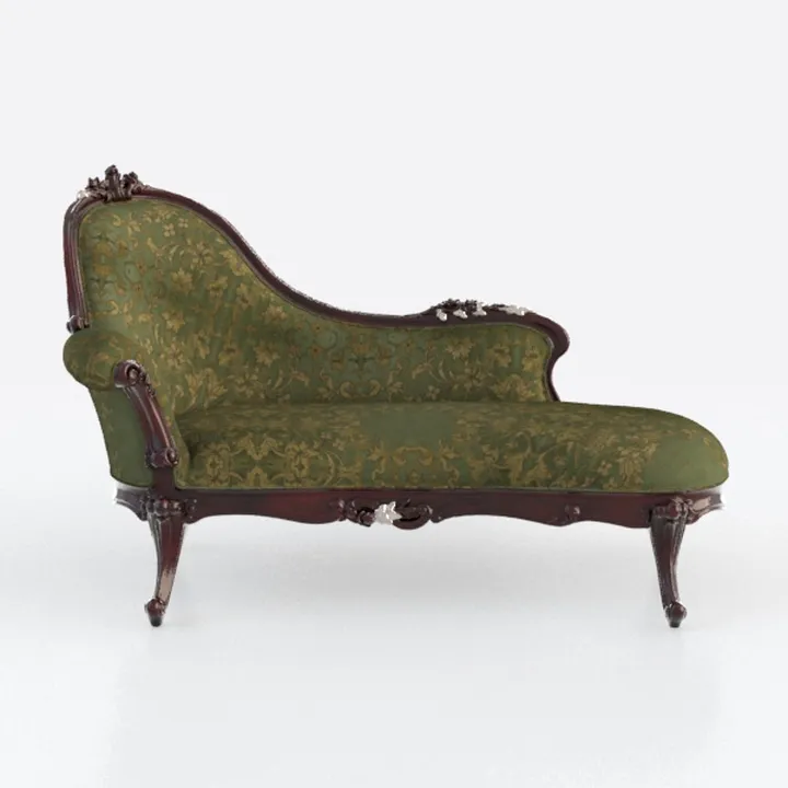 Samuel Traditional Green Performance Velvet Right 