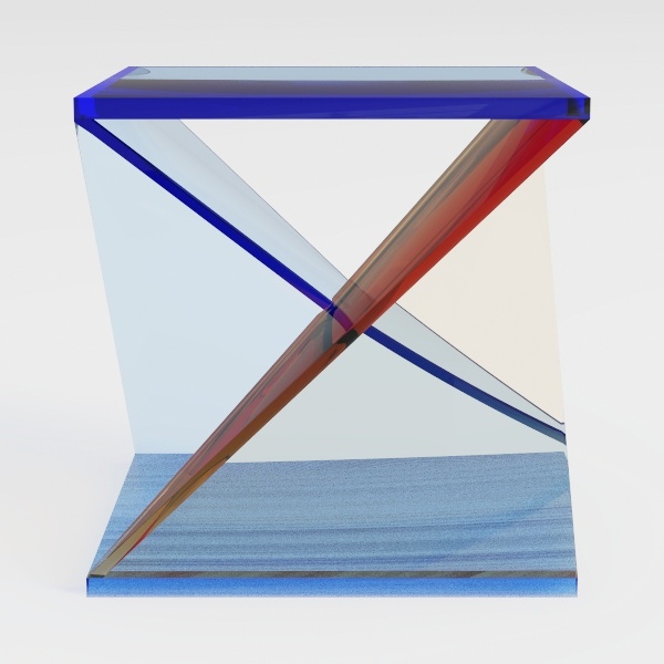 SERWALL Folding Adirondack Side Table, Portable