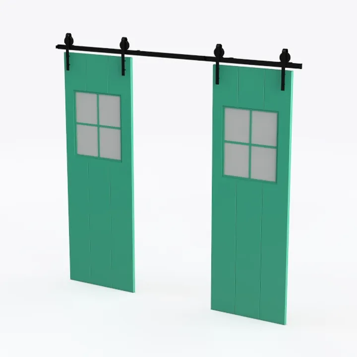 Industrial wind barn door  A-5