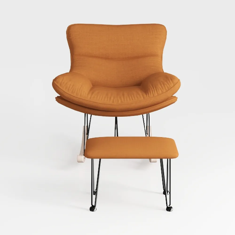 NORDICANA Velvet Dining Chairs Kitchen Plain