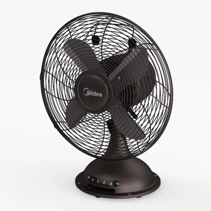 HOLMES 12" Table Fan, 75° Oscillation, 3 Speeds