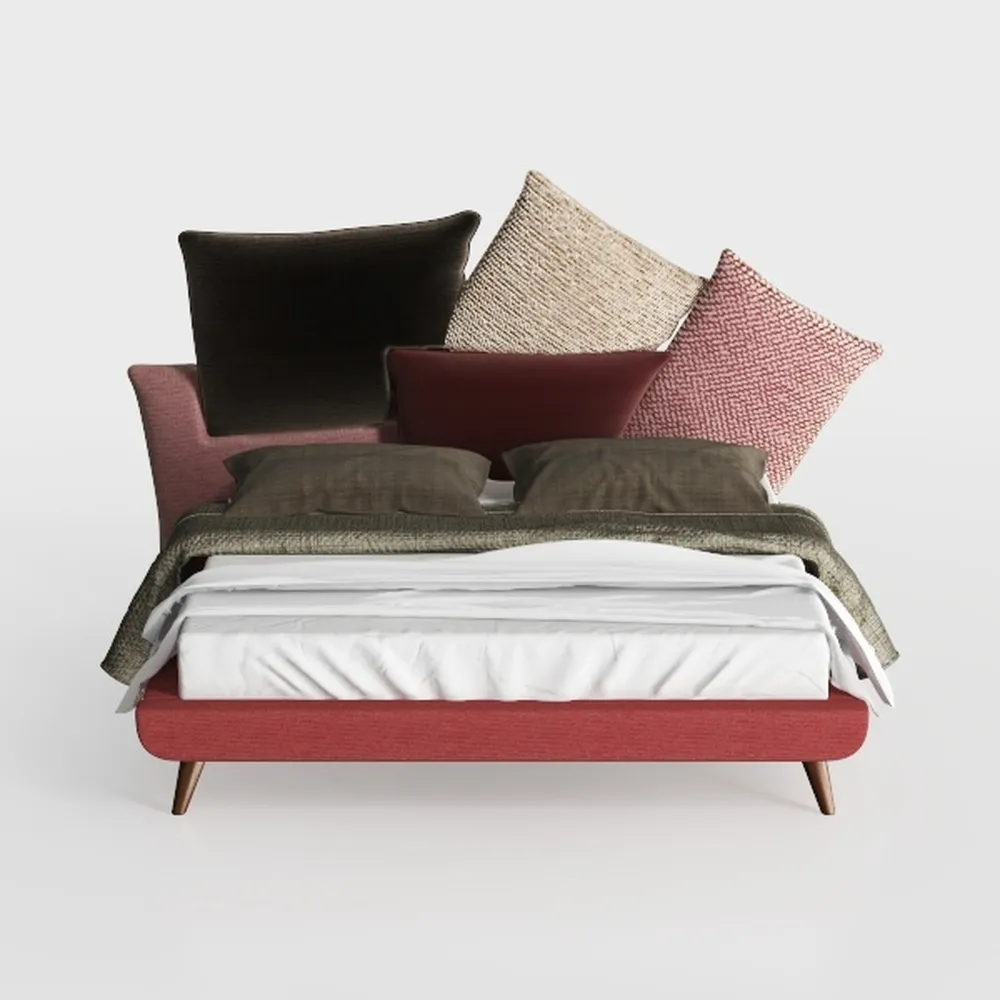 Divano Letto Pigro con 2 Cuscini, Divano Letto reclinabile Regolabile in 5 Posizioni, Tessuto Tecnico, Non c'è Bisogno di usarlo Contro Un Muro per Giocare e Giocare (Marrone, 90 * 130 cm)