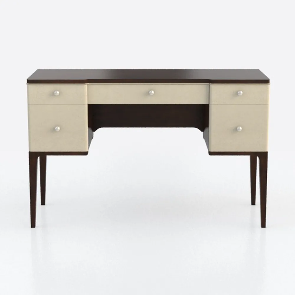 IIYGNEWM Mid Century Desk, Modern Writing Study De