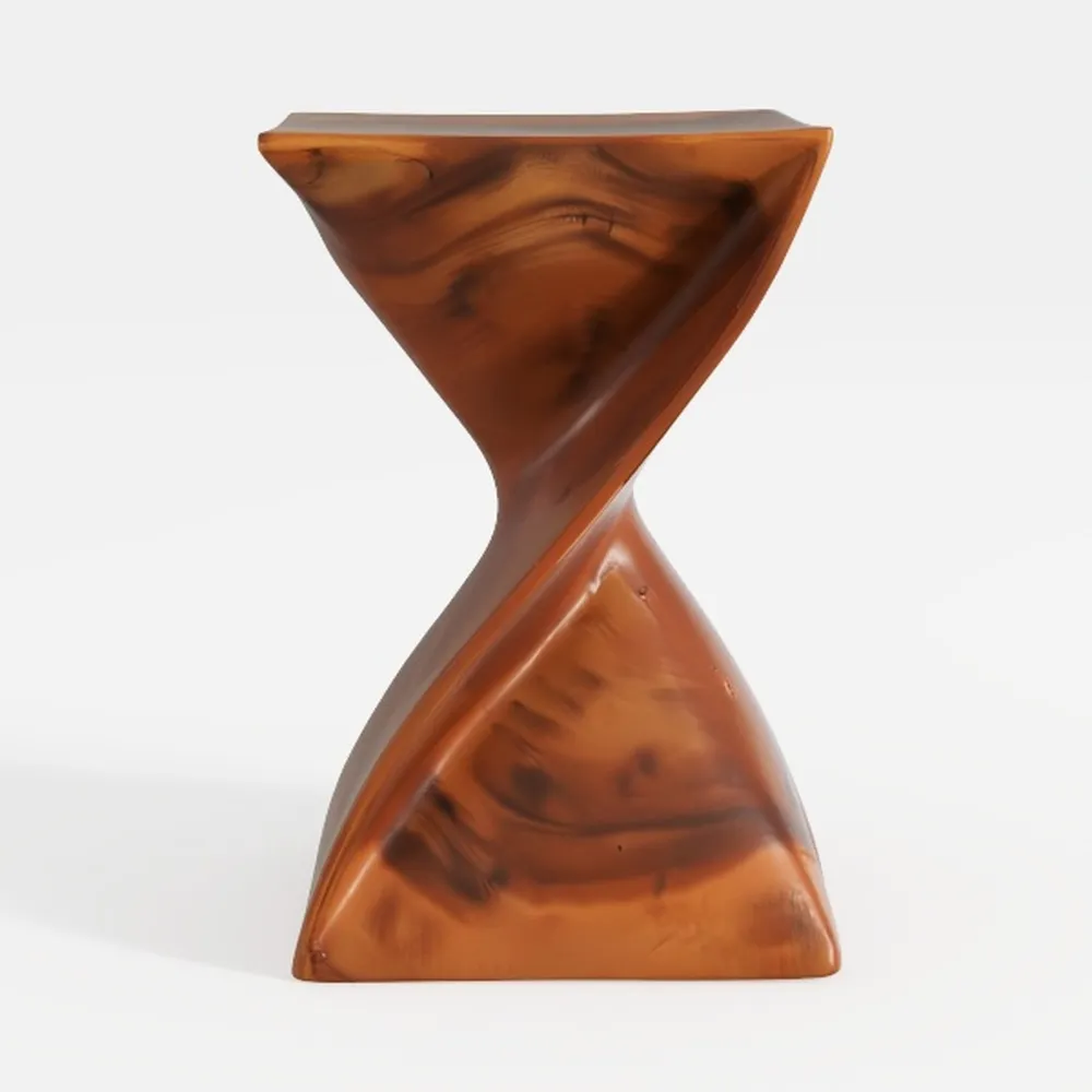 Paloma - Accent Side Table - Dark Brown