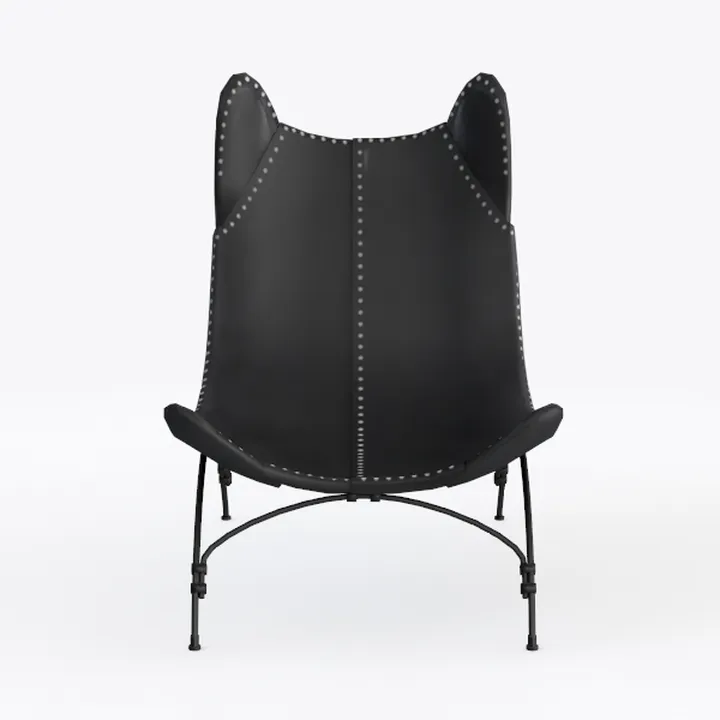 Shy Shy Let's Touch The Sky Black Leather Butterfl