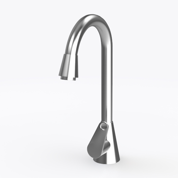 TOTO Gooseneck EcoPower Faucet with Controller - 1.0 GPM