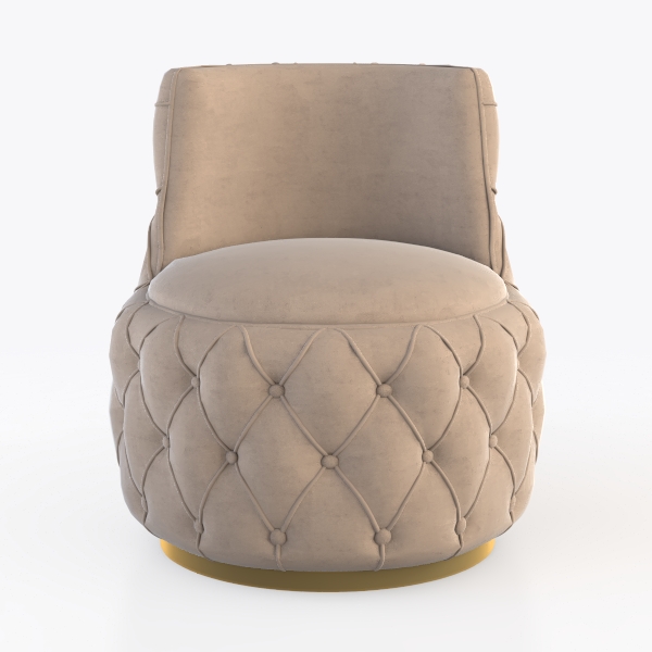 360 Degree Swivel Cuddle Barrel Accent Sofa Chairs