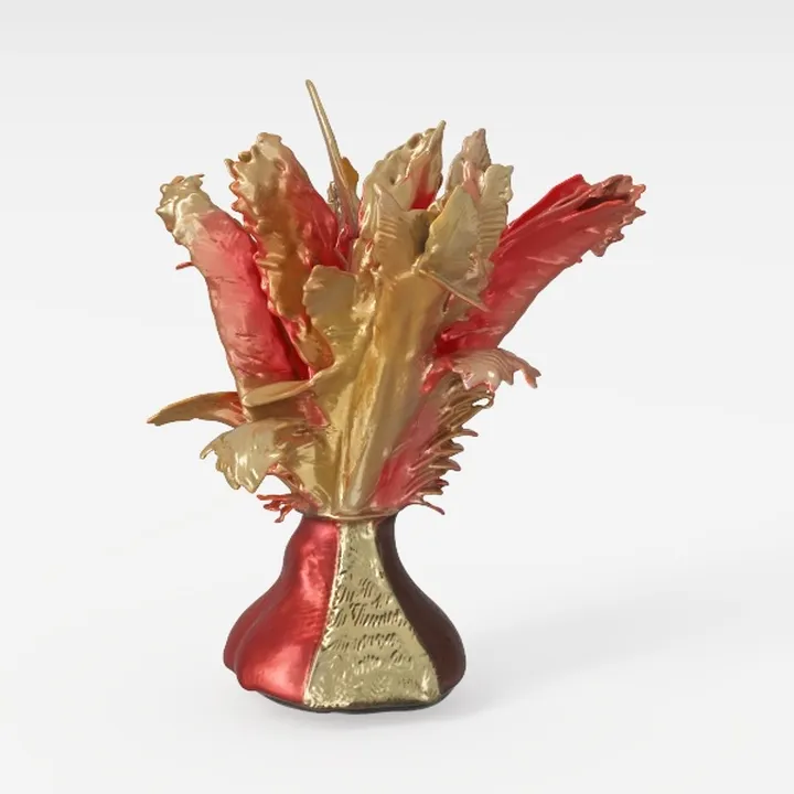 ornament-Prismatic Feathers