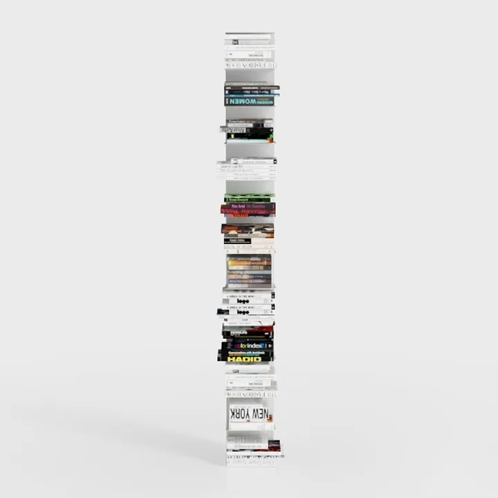 DuvinDD 8 Tier Floating Book Shelves for Wall, 4