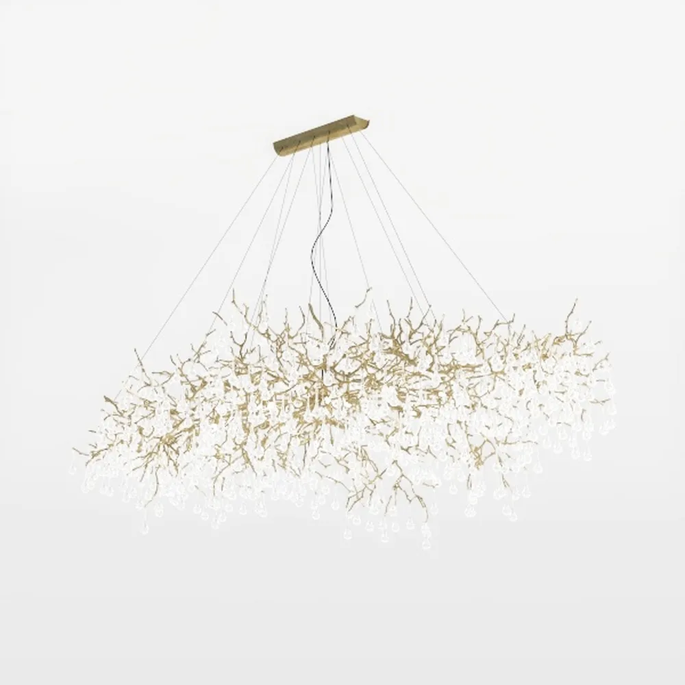 Siljoy 16-Light Modern Crystal Chandelier, Large