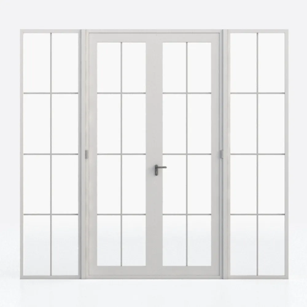 VDOMDOORS Front Exterior Prehung Metal-Plastic