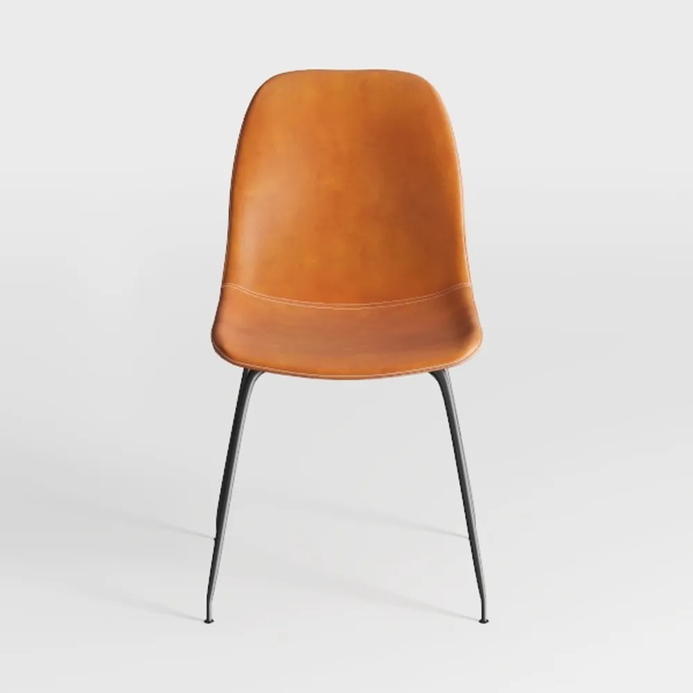 Modern Dining Chairs Set of 4, Linen Fabric