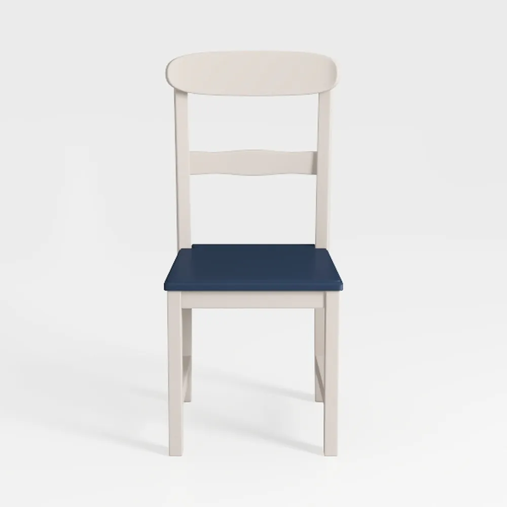 GOFLAME Wood Dining Chairs Set of 4, Fabric