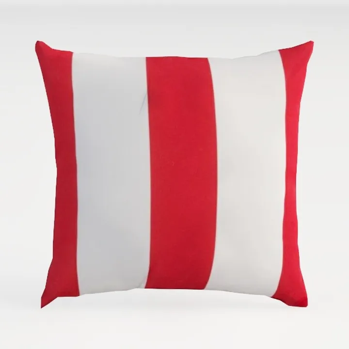 Blue White Red Geometric Stripe Vintage Wood Grain