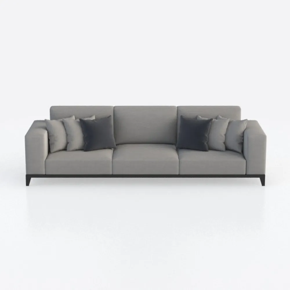 LIKIMIO Loveseat Sofa 79in, 3 Seater Couch, Modern
