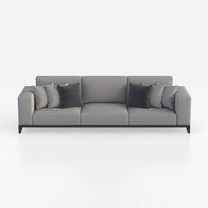 LIKIMIO Loveseat Sofa 79in, 3 Seater Couch, Modern