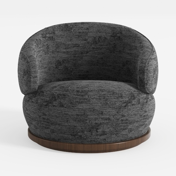 CHITA Swivel Accent Chair, FSC Certified Upholster