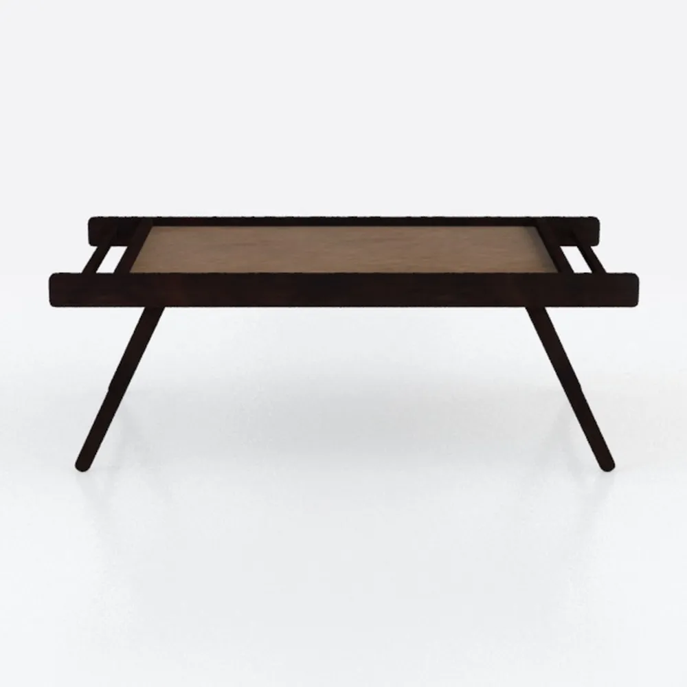 Eastmont 46 in. Walnut Brown Rectangle MDF Coffee 