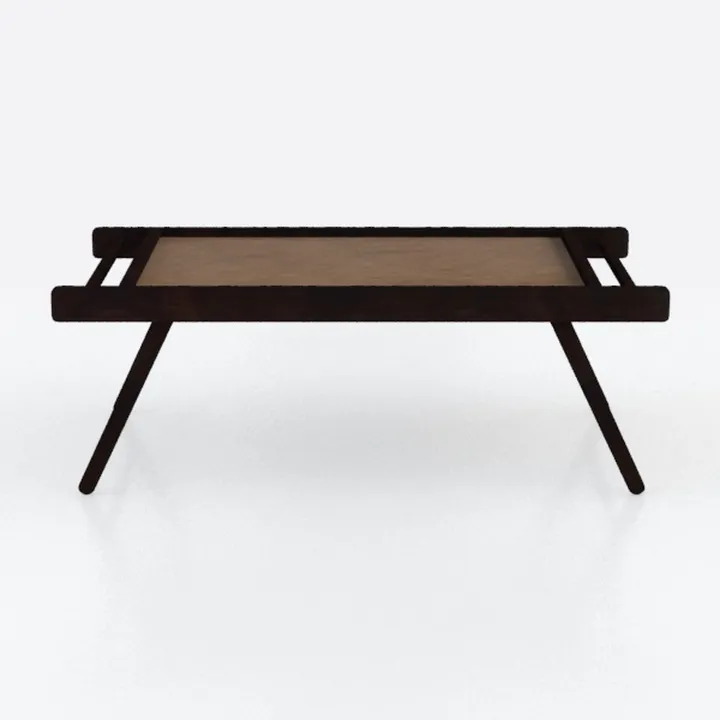 Eastmont 46 in. Walnut Brown Rectangle MDF Coffee 