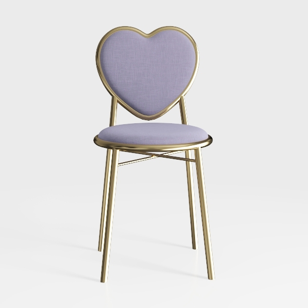 Puclekne Vanity Chair for Makeup,Modern Velvet But