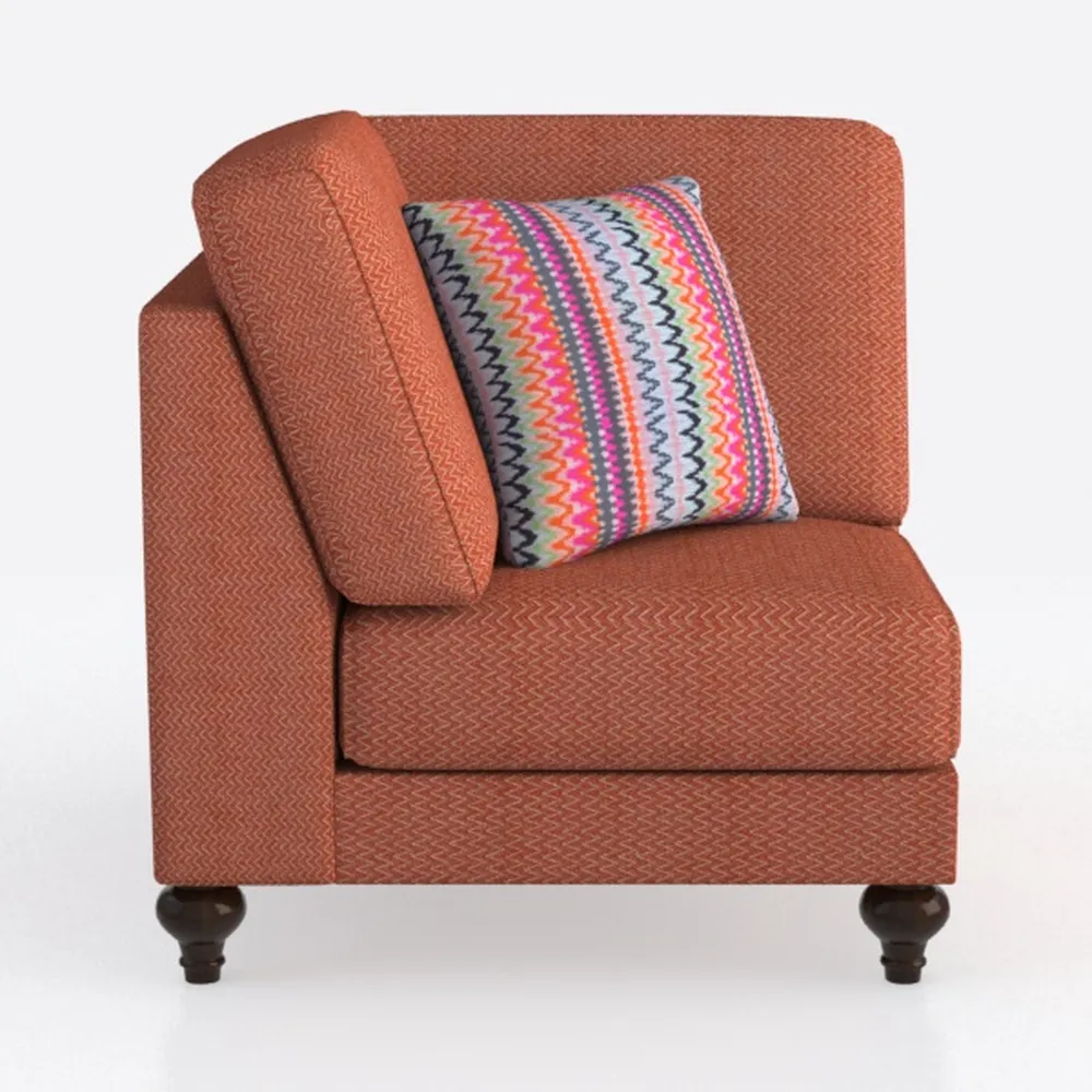 HUMEHA Mid Century Modern Accent Armchair for Livi