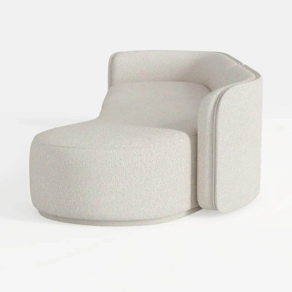 360° Swivel Accent Chair Set of 2 with Hidden