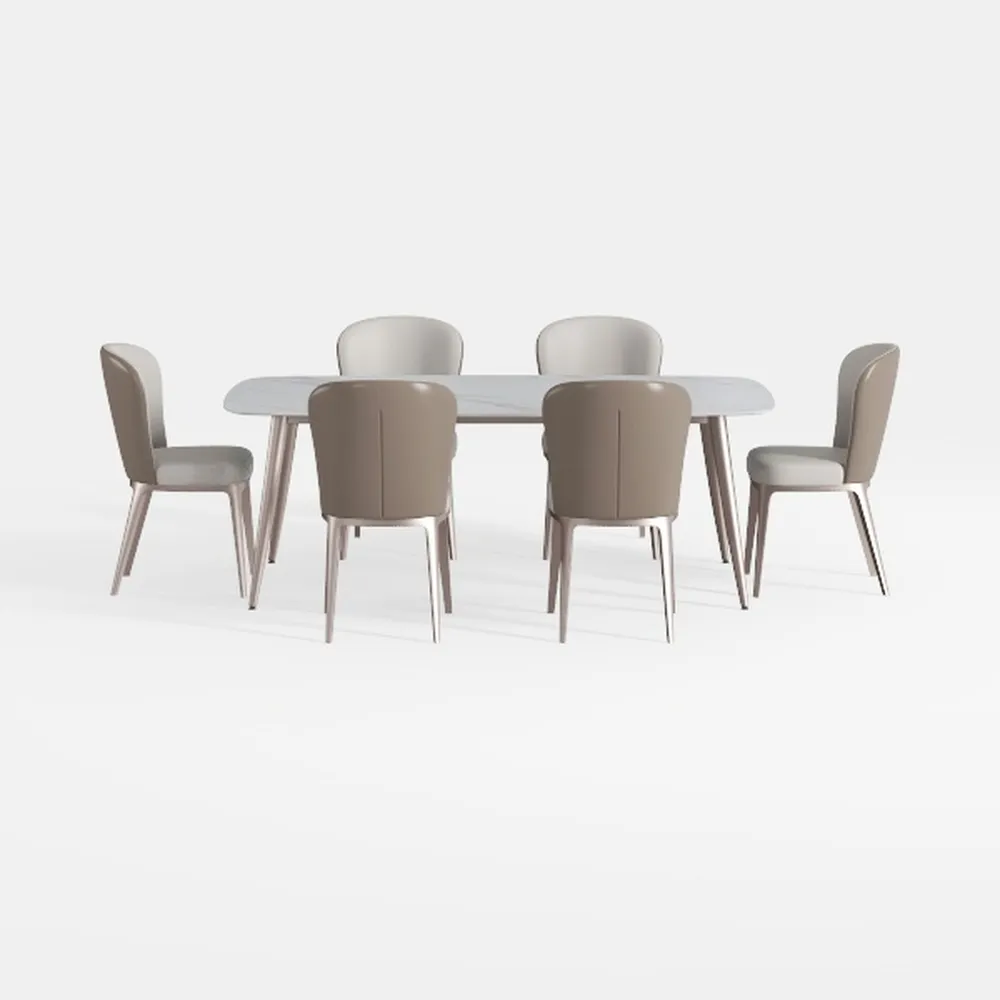 Upholstered Dining Chairs Set of 4 - Modern