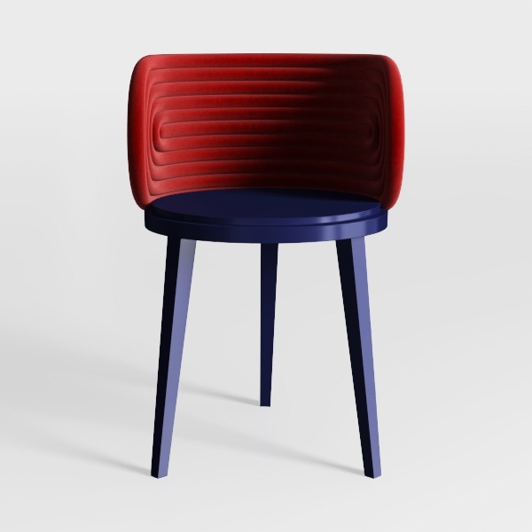 chair-Klein Blue