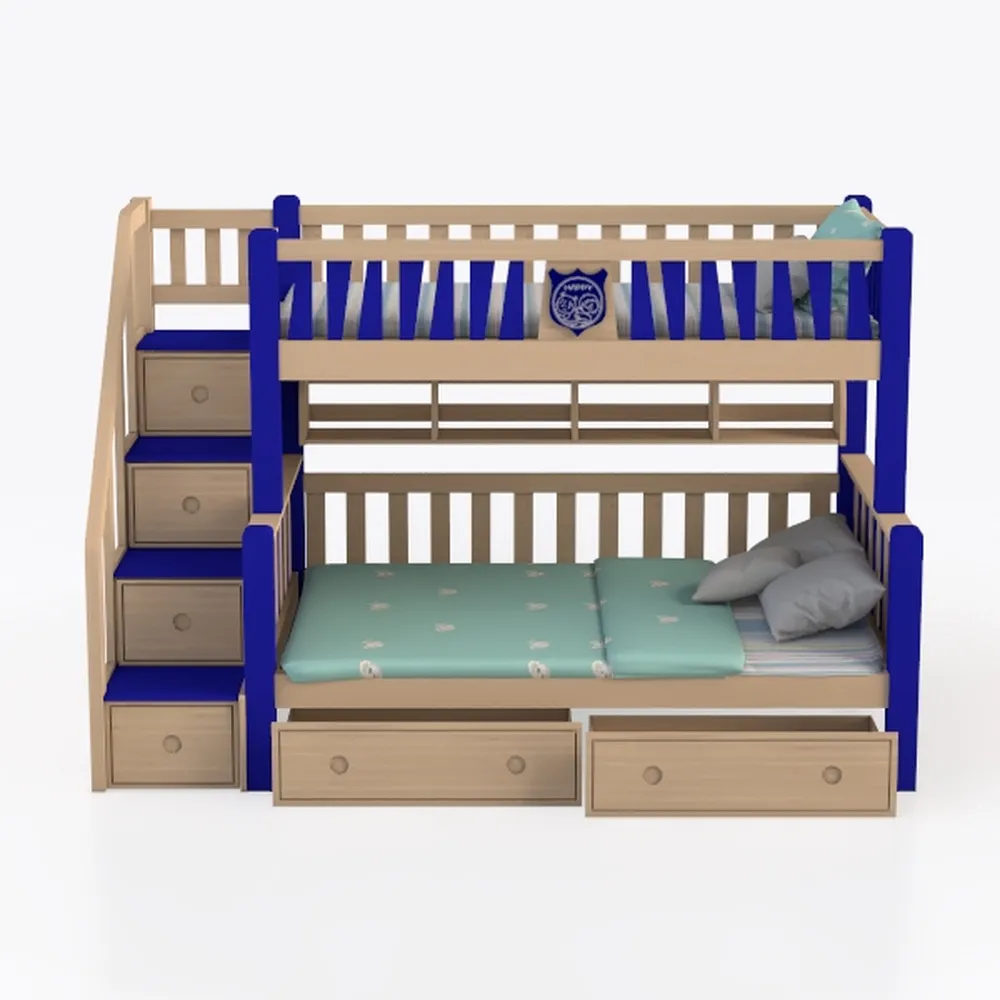 Acme Jason II Storage Twin Wooden Loft Bed with 8 