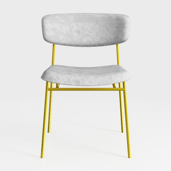 Best Master Furniture Meyer Velvet Side Chair with