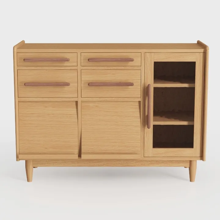 Okak Modern Sideboard Cabinet, Large Buffet