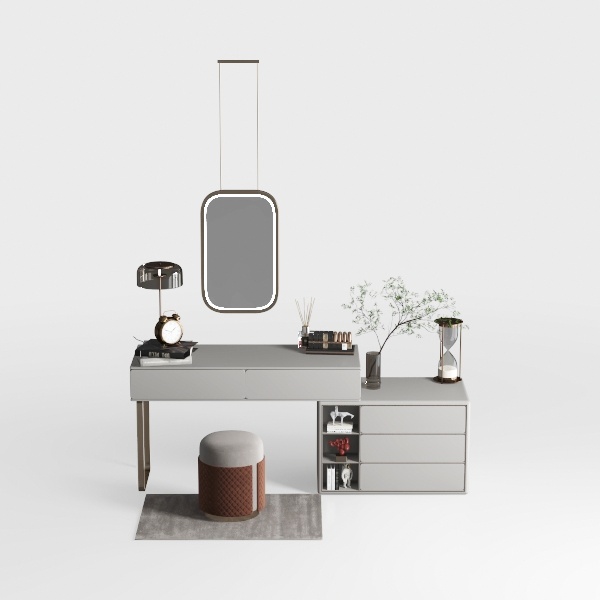 6-Drawer L-Shaped Chest of Drawers Cabinet with Ro